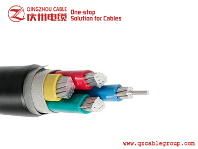 0.6/1 kV Multi-core cables, PVC insulated, tape armoured with copper and aluminum conductor