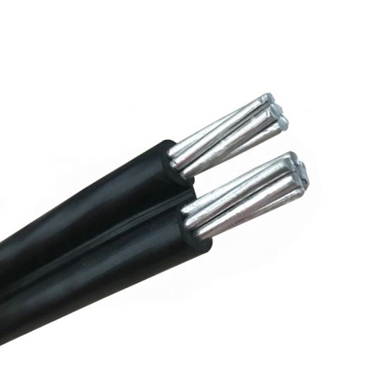 16mm2 Twin Conductor Wire AAC PVC Parallel Aluminum Cable
