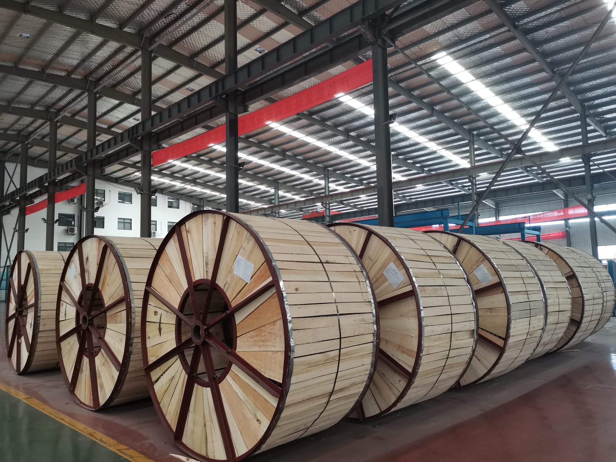 Cable testing centre at the Qingzhou plant