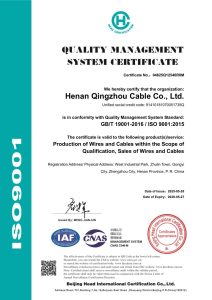 ISO 9001 Certificate (2025–2028)
