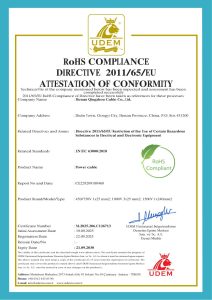 RoHS Compliance Attestation (EU)