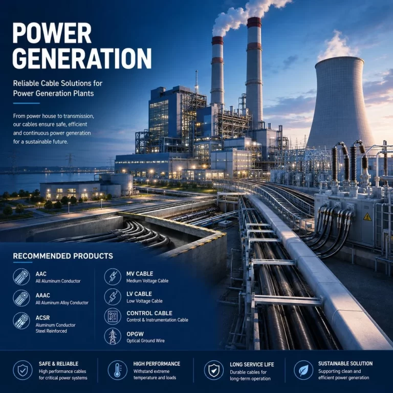 Power Generation Cable Solutions